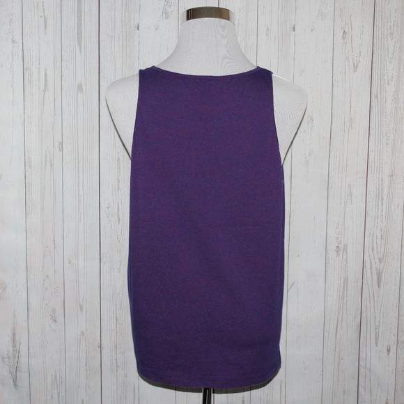 Rainbow One Size Purple Speckled Pink Tank Top - Picture 3 of 8